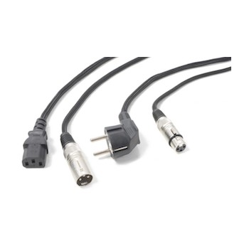 CX02-10 Shuko/XLR F-IEC/XLR M 10m