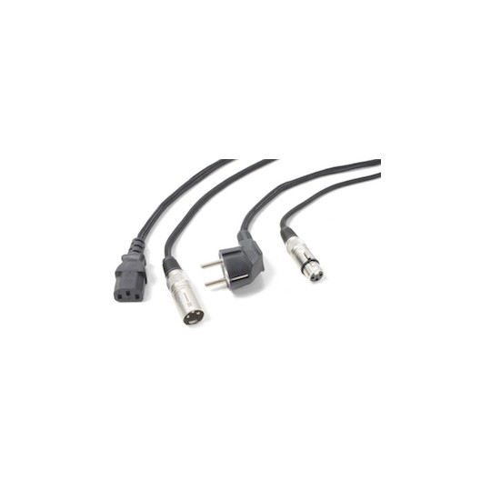 CX02-15  Shuko/XLR F-IEC/XLR M 15m