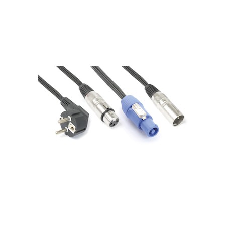 CX03-10 Shuko/XLR F-PwcA/XLR M10m