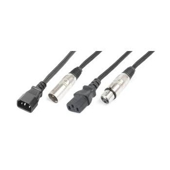 CX09-5 IEC M/XLR M-IEC F/XLR F 5m 