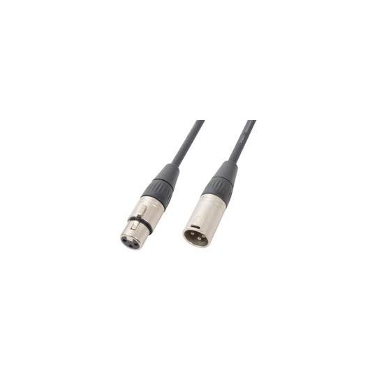 CX100-0,7 DMX Cable XLR M-F 0,75m