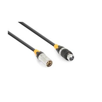 CX104-12 DMX CableIP65 XLR M-F 12m