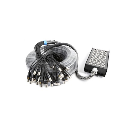 CX168 Stage Snake XLR 24 F+4 M 50m