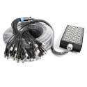 CX168 Stage Snake XLR 24 F+4 M 50m
