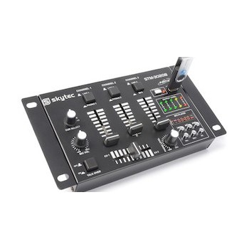 STM3020B 4ch. USB/SD mixer Black