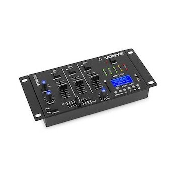 STM3030 Mixer 4ch, BT, MP3/Rec/LED