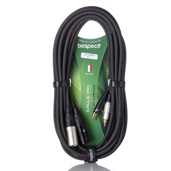 Cavo interlink - 2 x RCA - 2 x cannon maschi