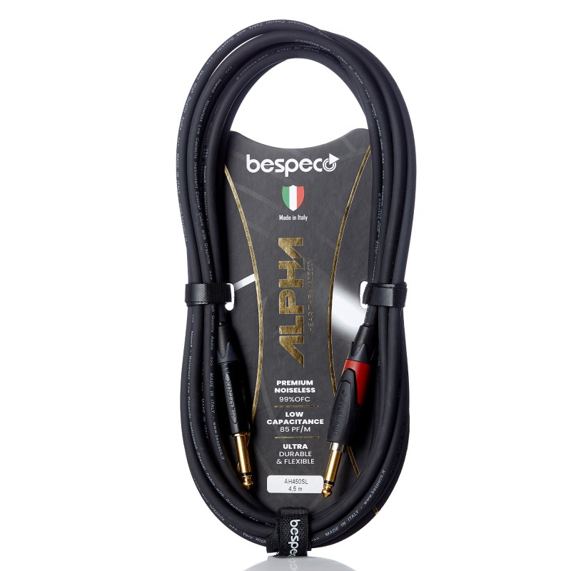 Cavo per strumenti - jack  6,3 mm - jack  6,3 mm SILENT