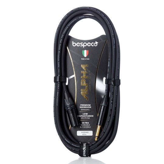 Cavo per speaker attivo - cannon maschio - jack  6,3 mm