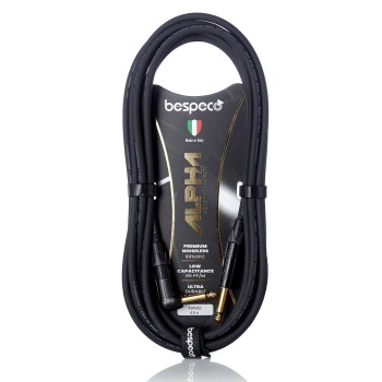 Cavo per strumenti - jack  6,3 mm - jack  6,3 mm 90