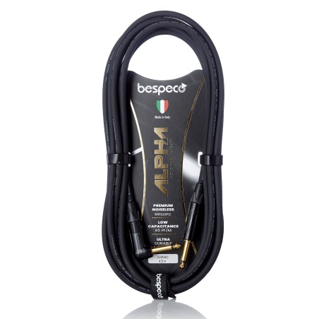 Cavo per strumenti - jack  6,3 mm - jack  6,3 mm 90