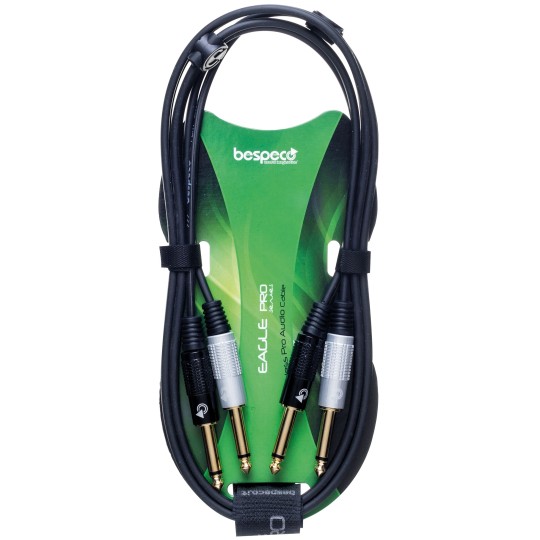 Cavo interlink - 2 x jack  6,3 mm - 2 x jack  6,3 mm