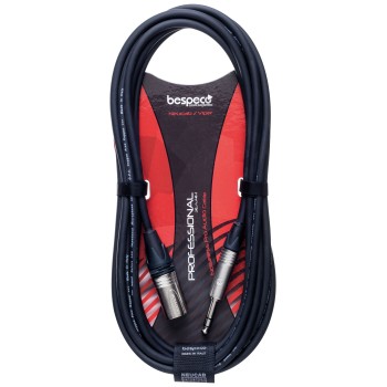 Cavo per speaker attivo - cannon maschio - jack  6,3 mm TRS