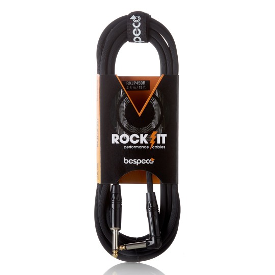 Cavo per strumenti - jack  6,3 mm - jack  6,3 mm 90