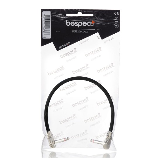 Cavo per strumenti - jack piatto  6,3 mm 90 - jack piatto  6,3 mm 90