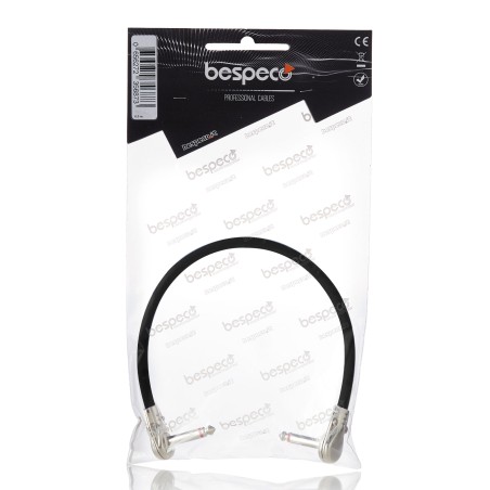 Cavo per strumenti - jack piatto  6,3 mm 90 - jack piatto  6,3 mm 90