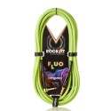 Cavo fluo per strumento - jack  6,3 mm - jack  6,3 mm 90