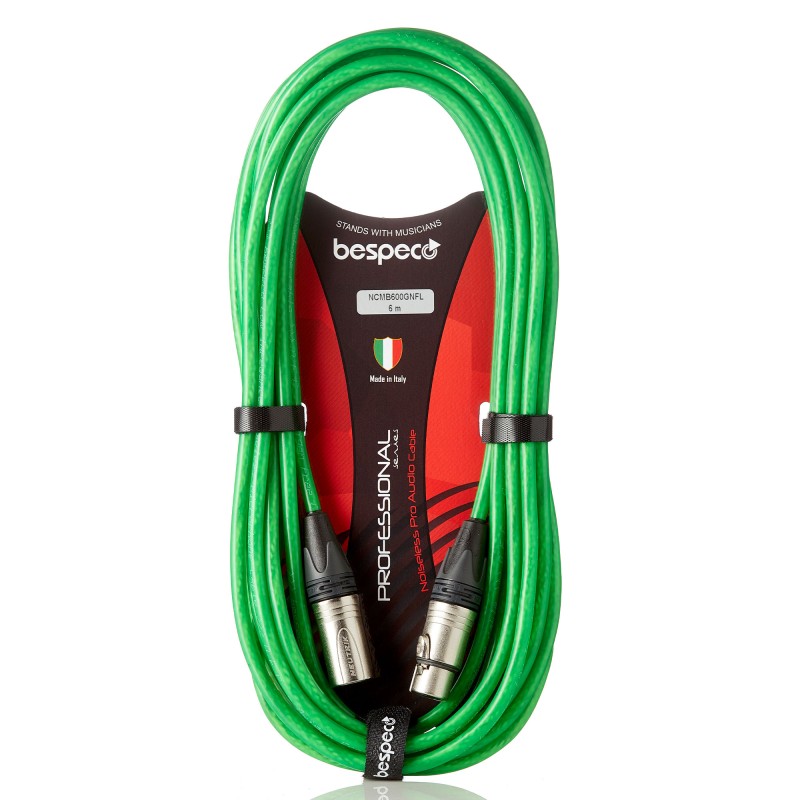 Cavo fluo per strumento - jack  6,3 mm - jack  6,3 mm 90