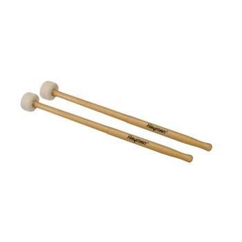 Coppia di mallet per timpano, manico in acero 375mm, testa in feltro 38mm