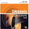 EJ10 in bronzo per chitarra acustica, Extra Light, 10-47