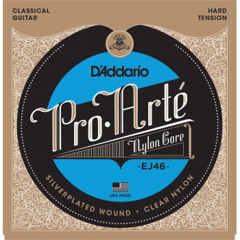 EJ46 Pro-Arte in nylon per chitarra classica, tensione forte