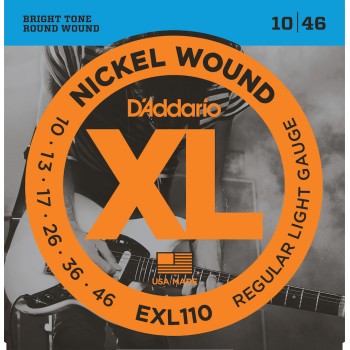 EXL110 Nickel Wound, Regular Light, 10-46