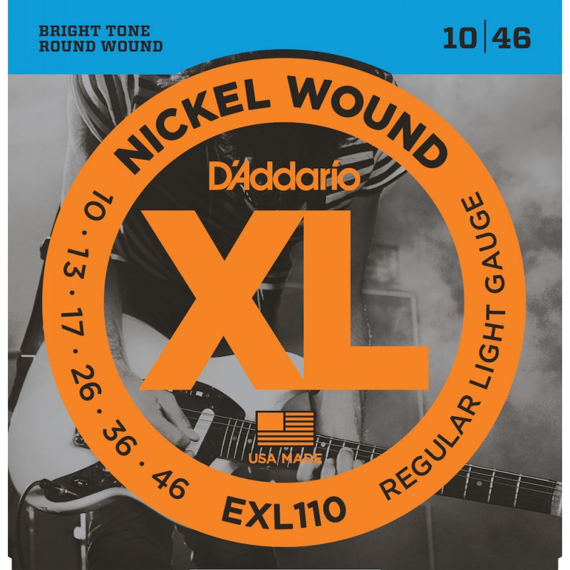 EXL110 Nickel Wound, Regular Light, 10-46